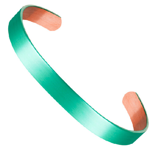 Sabona Emerald-Grün beschichtete Nano Keramik Kupferspange ohne Magnete