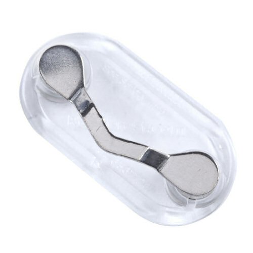 portaocchiali ReadeREST in acciaio inossidabile permette di appenderlo a qualsiasi tessuto clip porta occhiali magnetico per aver gli occhiali sempre a portata di mano o la cuffietta, la marca pallina o il tee da golf