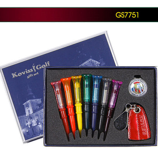 golf-giftset golf-tournament-gift golfaccessories golftees golfballmarker powerful magnetic clip leather teeholder