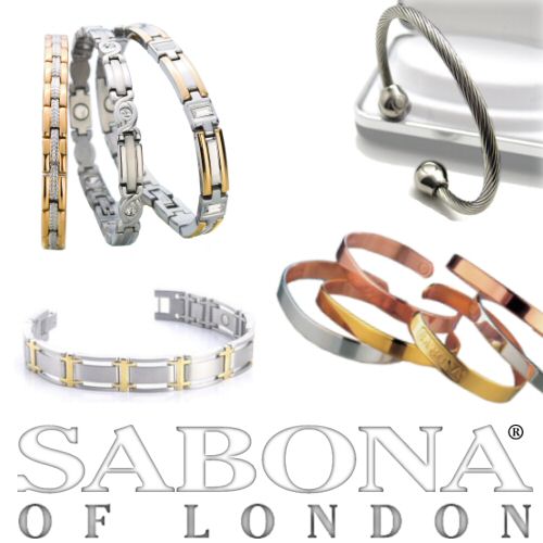  Sabona of London Bracelets en cuivre et magnétique, bijoux magnétique, bracelet Sabona en cuivre 