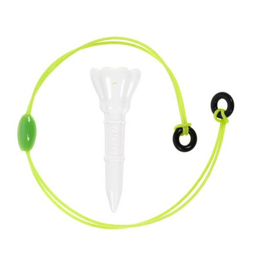 Made of extremely durable urethane and nylon, the Pro Golf-TEE lasts an average of 18 rounds