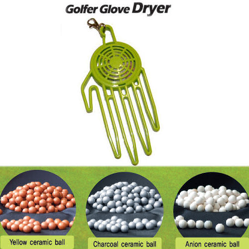 Golf-Handschuhtrockner, Golfer Glove Dryer, Golfeur gant sèche, Asciuga guanti da golf