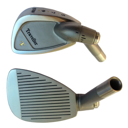 T.Traveller 8-in-1 Golfclub head adjustable for iron lofts 1 3 5 7 9 SW LW Putter